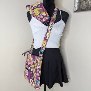 Vera Bradley multicolor crossbody bag
